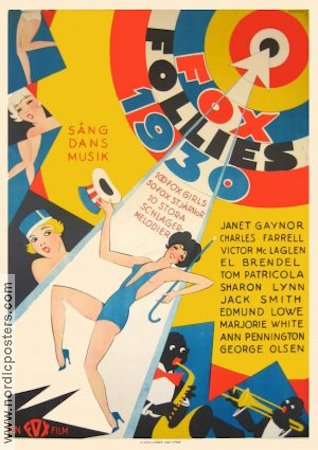 Happy Days 1930 movie poster Janet Gaynor