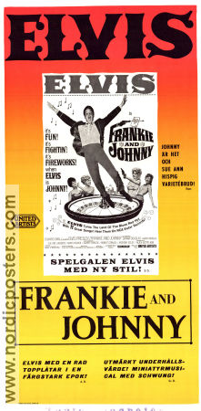 Frankie and Johnny 1966 movie poster Elvis Presley Donna Douglas Frederick De Cordova Gambling
