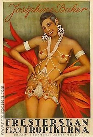 La Sirene des Tropiques 1927 movie poster Josephine Baker