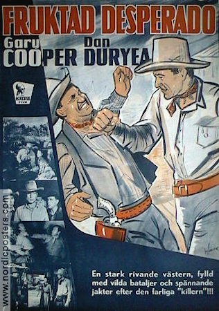 Fruktad desperado 1945 poster Gary Cooper