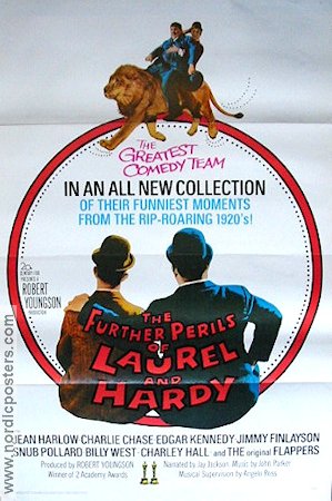 The Further Perils of Laurel and Hardy 1967 movie poster Laurel and Hardy Helan och Halvan