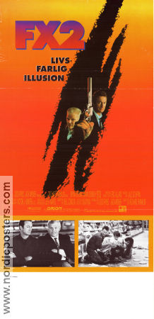 FX2 1991 movie poster Bryan Brown Brian Dennehy Rachel Ticotin Richard Franklin Guns weapons