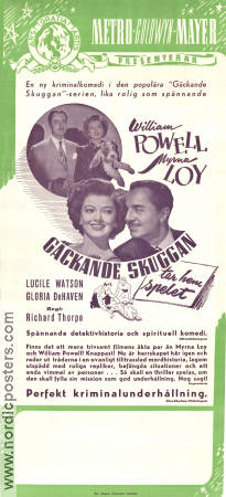 The Thin Man Goes Home 1945 movie poster William Powell Myrna Loy Richard Thorpe