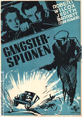 Gangsterspionen 1937 poster Robert Wilcox Judith Barrett