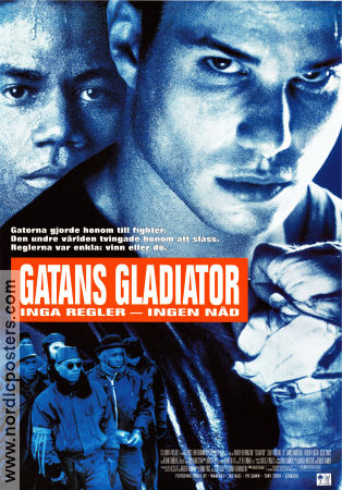 Gatans gladiator 1992 poster Cuba Gooding Jr James Marshall Rowdy Herrington Boxning Gäng