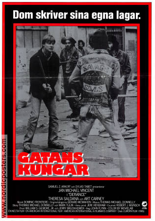 Gatans kungar 1980 poster Jan-Michael Vincent John Flynn Gäng