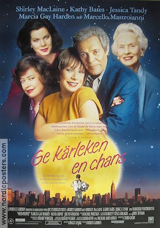 Used People 1992 movie poster Shirley MacLaine Kathy Bates Jessica Tandy Beeban Kidron