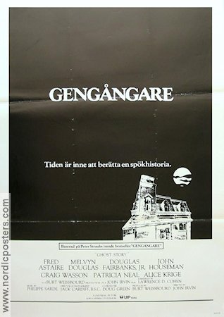 Gengångare 1981 poster Fred Astaire Melvyn Douglas