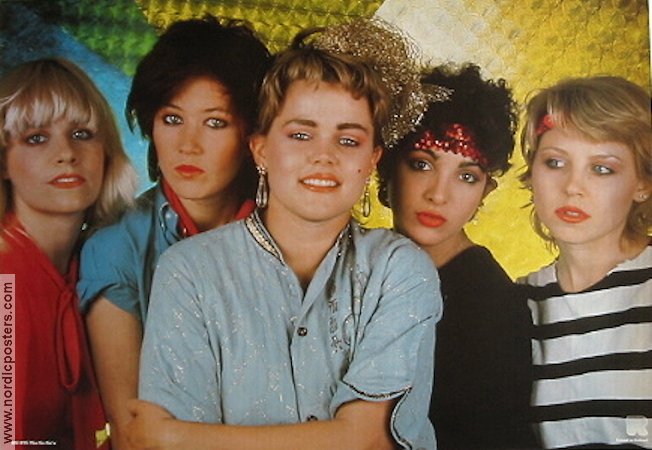 The Go Go´s 1981 movie poster Rock and pop