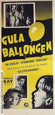 The Yellow Balloon 1954 movie poster Andrew Ray