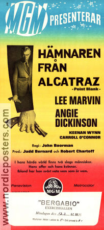 Point Blank 1968 movie poster Lee Marvin Angie Dickinson Keenan Wynn John Boorman