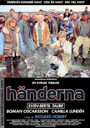 Händerna 1994 poster Sven-Bertil Taube Boman Oscarsson Richard Hobert