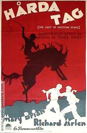 The Light of Western Stars 1930 movie poster Mary Brian Richard Arlen