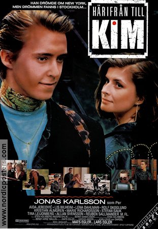 Härifrån till Kim 1993 poster Jonas Karlsson Lars Egler