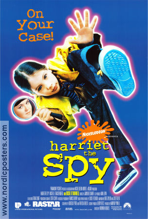 Harriet the Spy 1996 movie poster Michelle Trachtenberg Rosie O´Donnell Gregory Smith Bronwen Hughes