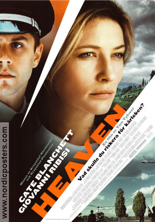 Heaven 2002 poster Cate Blanchett Giovanni Ribisi Remo Girone Tom Tykwer