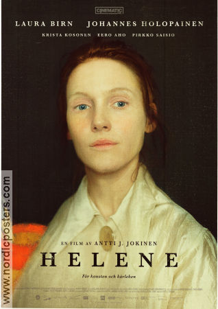 Helene 2020 movie poster Laura Birn Johannes Holopainen Krista Kosonen Antti J Jokinen Find more: Helene Schjerfbeck Finland