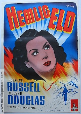 The Guilt of Janet Ames 1948 movie poster Rosalind Russell Melvyn Douglas