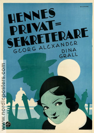 Hennes privatsekreterare 1931 poster Georg Alexander Dina Gralla Robert Wiene