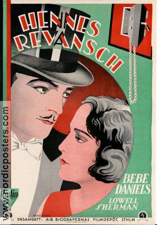 Lawful Larceny 1930 movie poster Bebe Daniels Kenneth Thomson Lowell Sherman