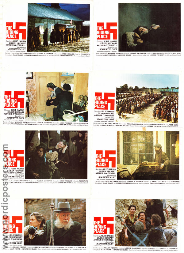 The Hiding Place 1975 lobbykort Julie Harris Jeannette Clift Arthur O´Connell James F Collier Hitta mer: Nazi
