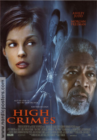 High Crimes 2002 poster Jim Caviezel Morgan Freeman Ashley Judd Carl Franklin