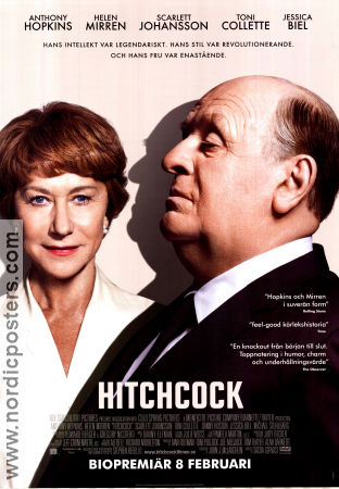 Hitchcock 2012 poster Anthony Hopkins Helen Mirren Sacha Gervasi
