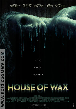 House of Wax 2005 movie poster Elisha Cuthbert Paris Hilton Jaume Collet-Serra