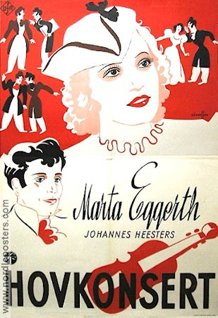 Das Hofkonzert 1937 movie poster Martha Eggerth