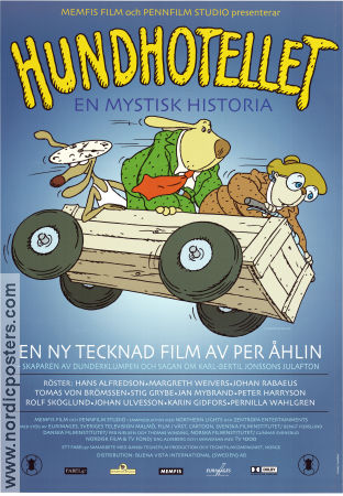 Hundhotellet 2000 movie poster Hans Alfredson Per Åhlin Animation