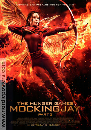 The Hunger Games: Mockingjay Part 2 2015 movie poster Jennifer Lawrence Josh Hutcherson Liam Hemsworth Francis Lawrence
