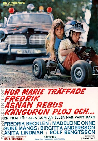 Hur Marie träffade Fredrik 1969 movie poster Fredrik Becklén Bo Arne Vibenius