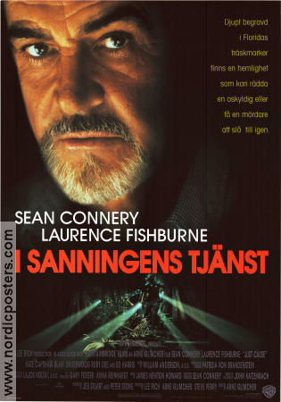 I sanningens tjänst 1995 poster Sean Connery Laurence Fishburne Kate Capshaw Arne Glimcher