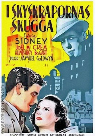 Dead End 1937 movie poster Sylvia Sidney Joel McCrea Humphrey Bogart Eric Rohman art