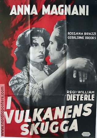 Vulcano 1953 movie poster Anna Magnani William Dieterle