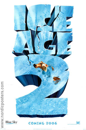 Ice Age: The Meltdown 2006 movie poster Ray Romano Carlos Saldanha Animation