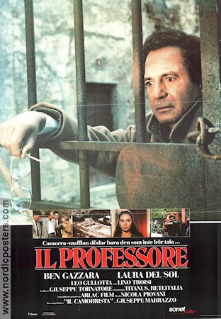 Il Camorrista 1985 movie poster Ben Gazzara Laura del Sol Leo Gullotta Giuseppe Tornatore Mafia