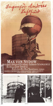 The Flight of the Eagle 1982 movie poster Max von Sydow Sverre Anker Ousdal Göran Stangertz Jan Troell Poster artwork: Per Åhlin Artistic posters