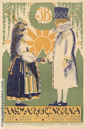 Ingmarssönerna 1919 movie poster Harriet Bosse Writer: Selma Lagerlöf