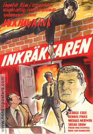 The Intruder 1953 movie poster Michael Ripper Jack Hawkins George Cole Dennis Price Guy Hamilton