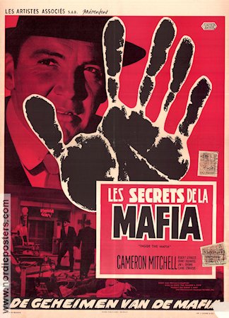 Inside the Mafia 1959 movie poster Cameron Mitchell