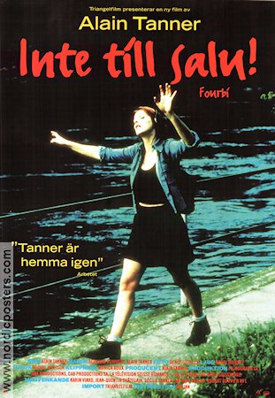Inte till salu 1996 poster Karin Viard Jean-Quentin Chatelain Cecile Tanner Alain Tanner
