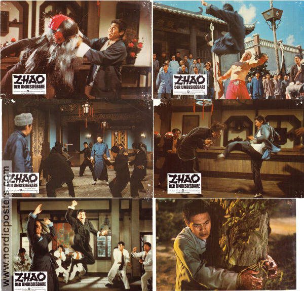 The Invincible Boxer 1972 lobbykort Lo Lieh Ping Wang Hsiung Chao Chang-hwa Jeong Filmen från: Hong Kong Kampsport Asien