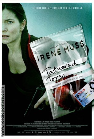 Irene Huss Tatuerad torso 2007 poster Angela Kovacs Martin Asphaug Poliser
