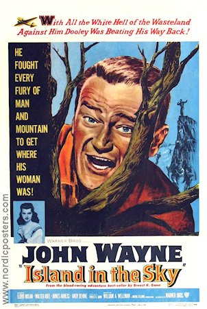 Island in the Sky 1953 movie poster John Wayne