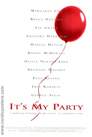 It´s My Party 1996 movie poster Eric Roberts Gregory Harrison Margaret Cho Randal Kleiser