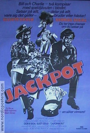 Jackpot 1975 poster George Segal Robert Altman Gambling