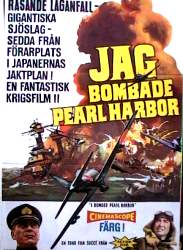 Jag bombade Pearl Harbor 1962 poster Shue Matsubayashi Krig