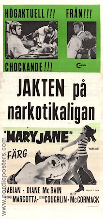 Maryjane 1968 movie poster Fabian Diane McBain Maury Dexter