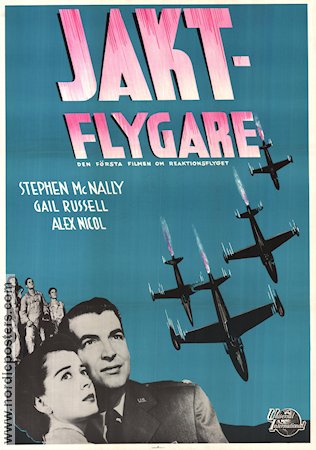 Air Cadet 1951 movie poster Stephen McNally Planes
